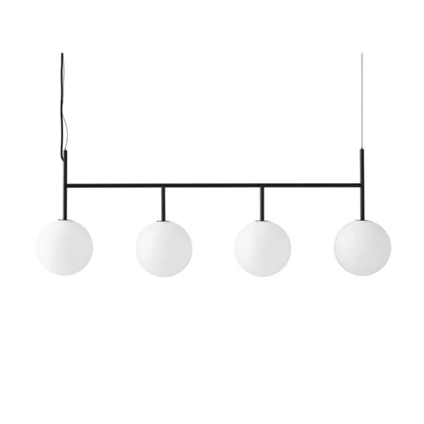 Audo Copenhagen - TR Bulb Suspension Frame Pendelleuchte Black/Matt Opal