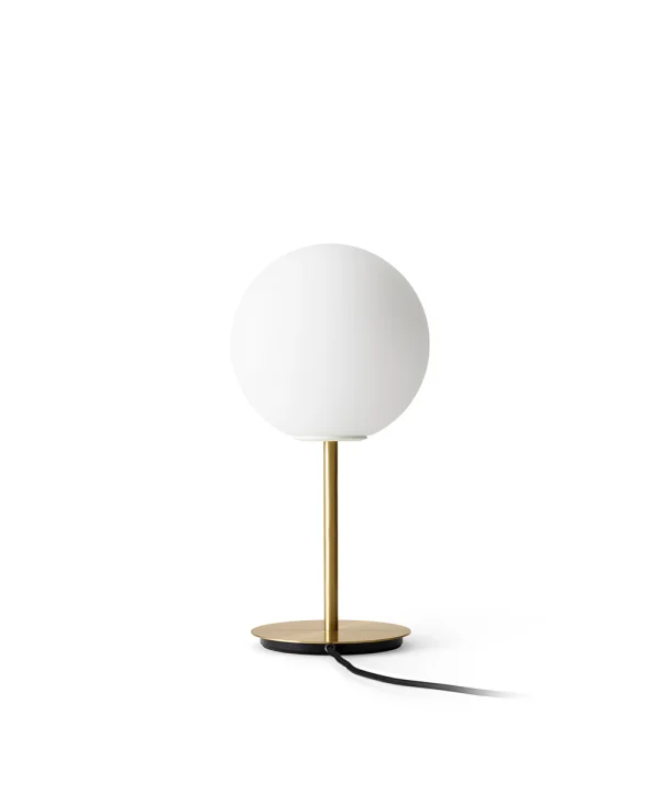 Audo Copenhagen - TR Bulb Tischleuchte Brushed Brass/Matt Opal