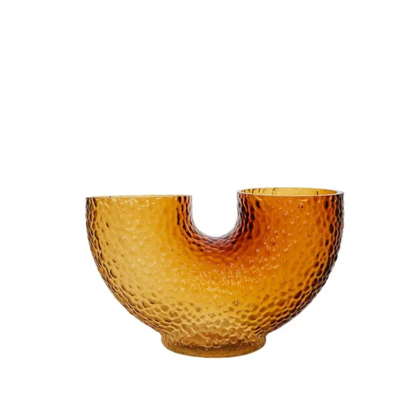 AYTM - Arura Low Glass Vase Bernstein