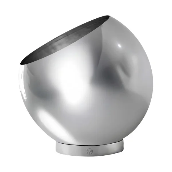 AYTM Globe Blumentopf Ø30cm Silber