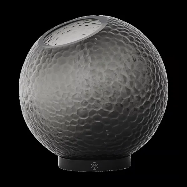 AYTM Globe bubbles Vase Ø21 cm Black