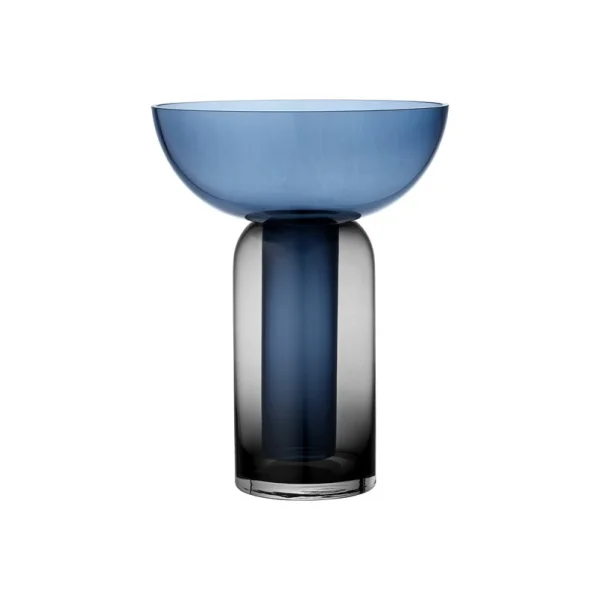 AYTM - Torus Vase Ø25 Schwarz/Navy