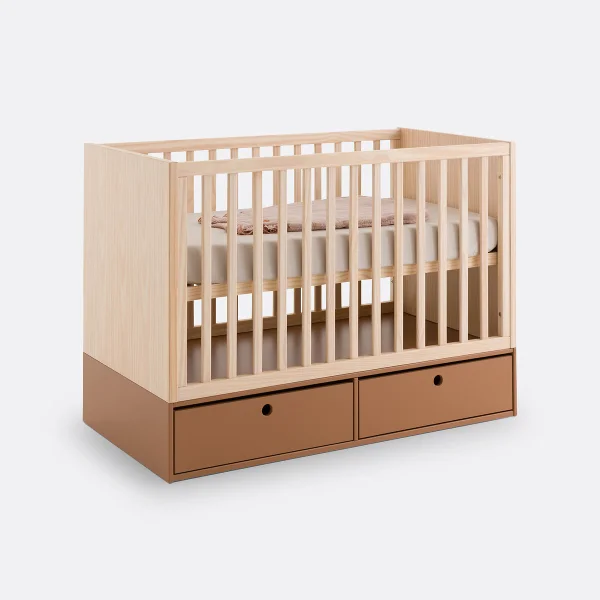 Babybett Bloky Mit Schubladen, Kiefer