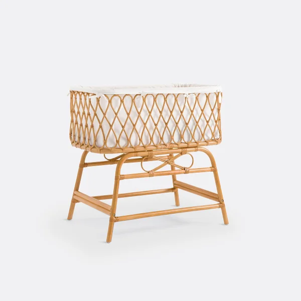 Babybett Lorene, Rattan