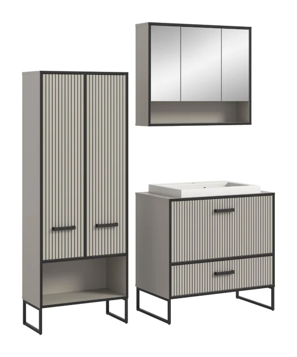 Bagno Badmöbelset Kaschmir Dekor.