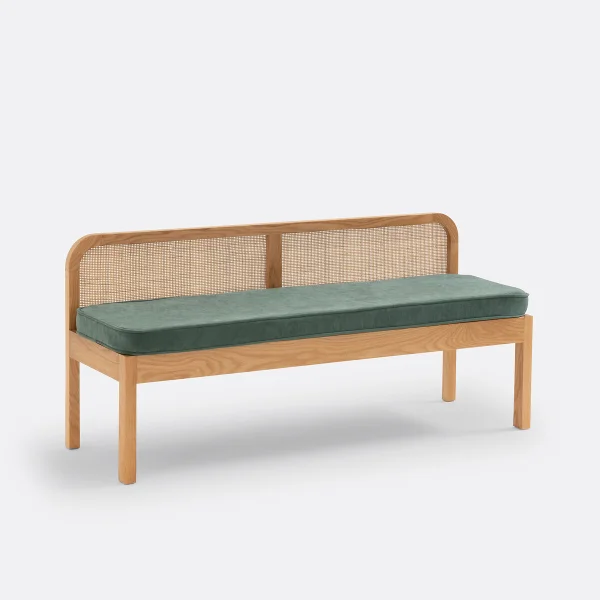 Bank/bettbank Scillia, Rattan
