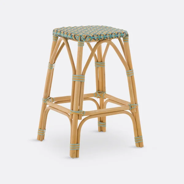 Barhocker Musette, Rattan Und Geflecht, H. 66 Cm
