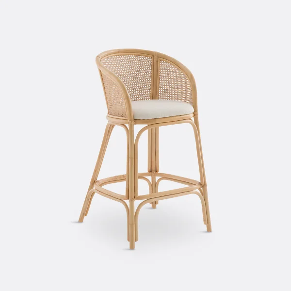 Barstuhl Koni, Rattan