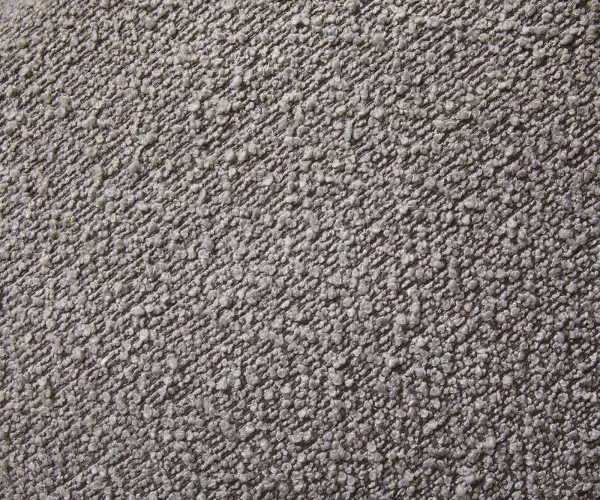 Barstuhl Yago-Flex Bouclé Silbergrau Freischwinger flach Edelstahl Taschenfederkern