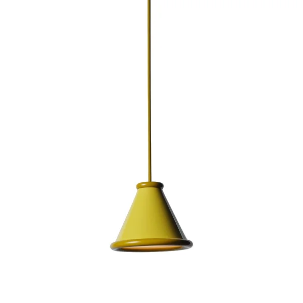 Belid Belle Pendelleuchte Ø15 cm Zink yellow-honey yellow