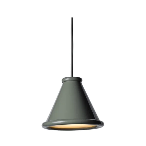 Belid - Belle Pendelleuchte Ø15 Moss Grey