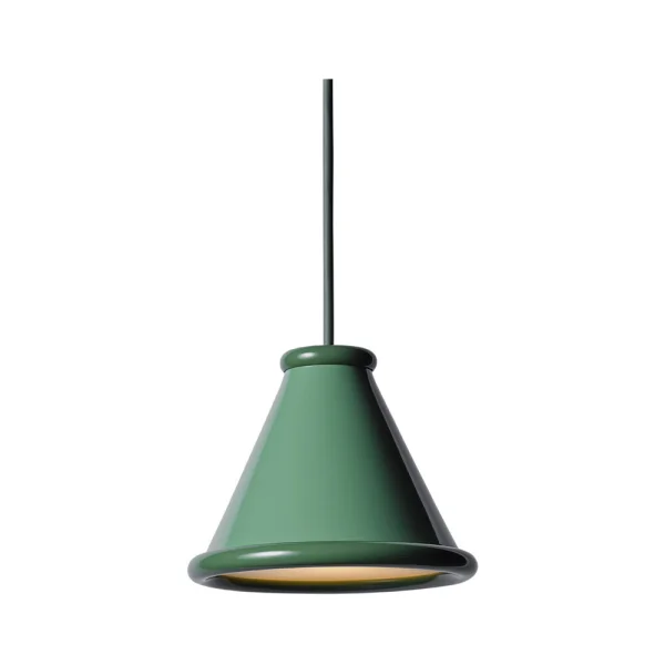 Belid - Belle Pendelleuchte Ø15 Pale Green/Reseda Green