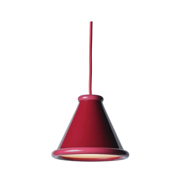 Belid - Belle Pendelleuchte Ø15 Wine Red/Red Violett