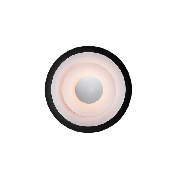 Belid - Diablo LED-Wandleuchte, rot/schwarz, Ø 30 cm