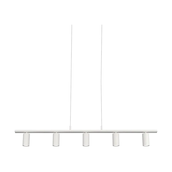 Belid Lucy Pendelleuchte 5 Lichter 114,8 cm Weiß