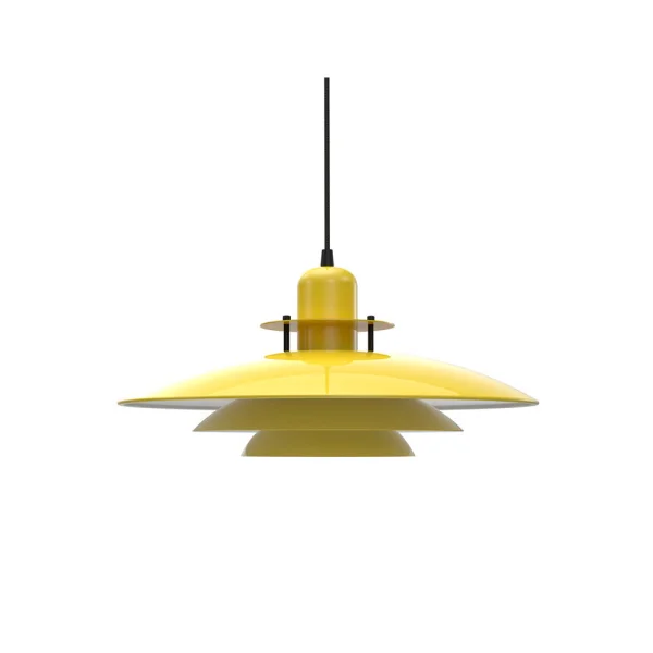 Belid - Primus I Pendelleuchte Ø43 Glossy Yellow/Matt Black