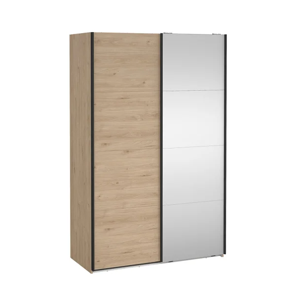 Bergamo Schiebetürenschrank 2 Türen 140x220cm Eiche Dekor.