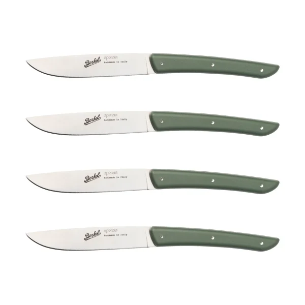 Berkel Color Fleischmesser 4er-Pack 11 cm Olive Green
