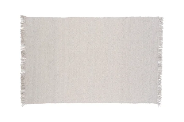 Betina Teppich 300x200 cm Wolle weiß.