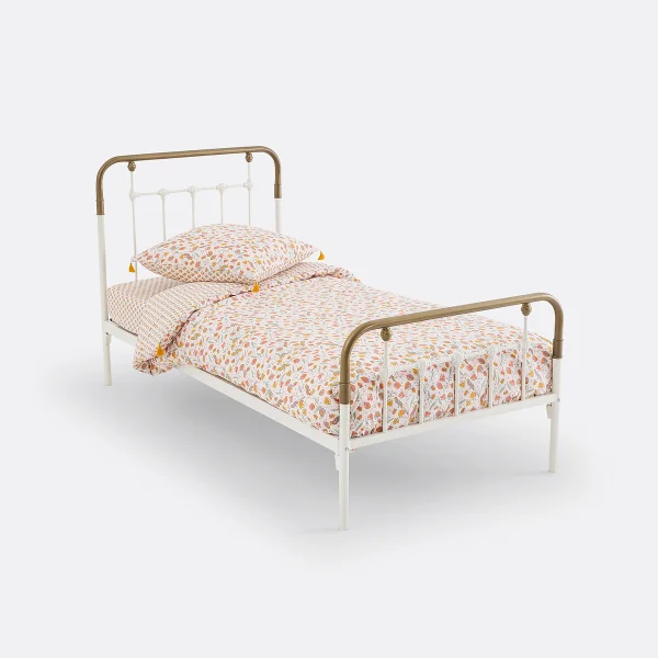 Bett Asper, Stahl 90 x 190 cm