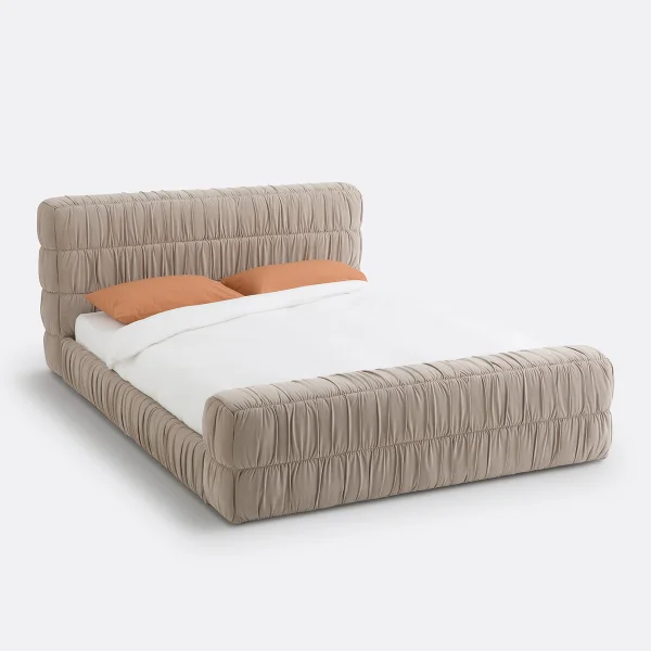 Bett Mit Lattenrost Marcio, Samt