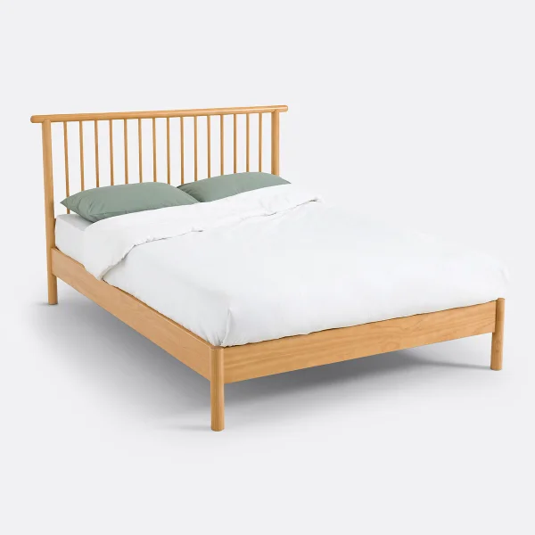 Bett Mit Lattenrost Mora, Kiefer Massiv