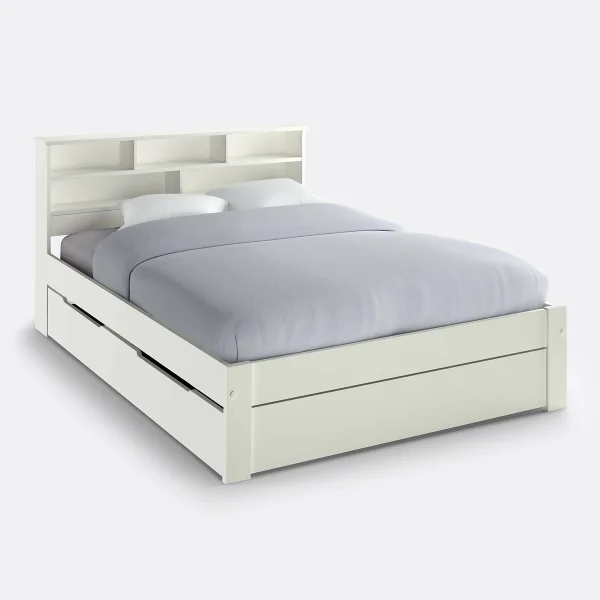 Bett Mit Lattenrost Nikkö, Kiefer Massiv