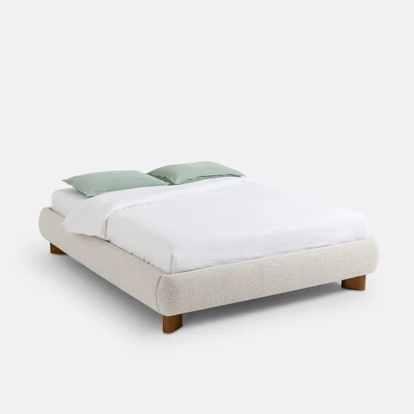 Bettrahmen Mit Lattenrost Mila, Bouclé