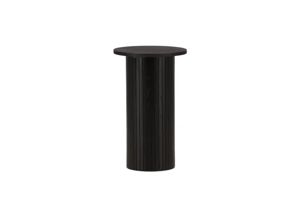 Bianca Ecktisch Ø40cm schwarz.