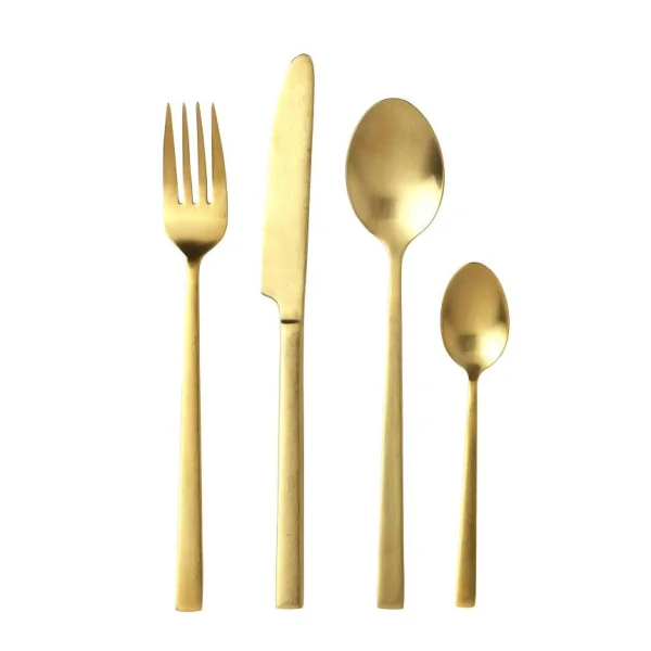 Bitz Bitz Besteck-Set 16 Teile Gold