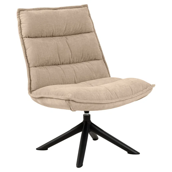 Blizzard Sessel Lounge-Sessel Chenille beige.