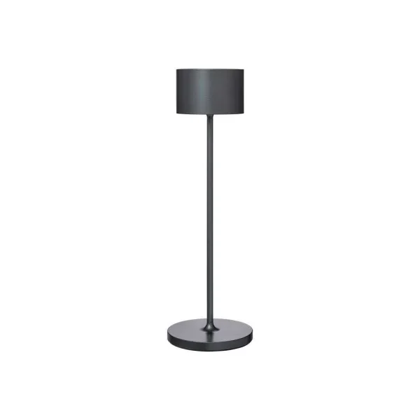 Blomus - Farol Portable Tischleuchte Gunmetal/Metallic