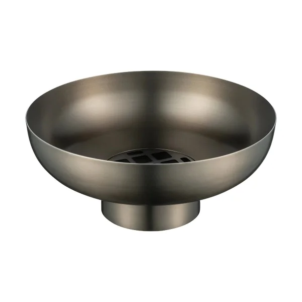 blomus MIYABI Vase M Ø23 cm Burned metal