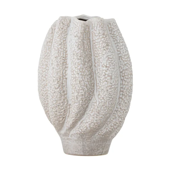 Bloomingville Cove Vase 28 cm Weiß