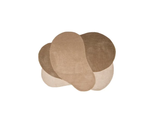 Bloomingville - Denton Teppich Brown/Wool