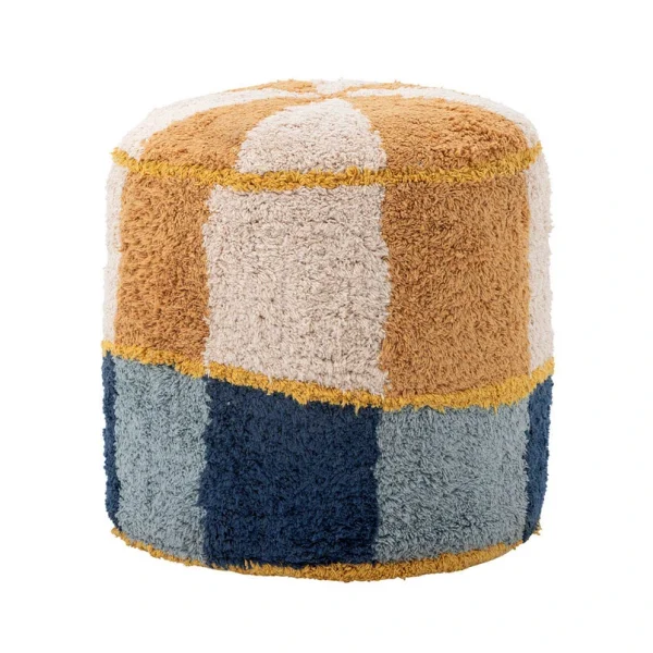Bloomingville - Kio Pouf Blue