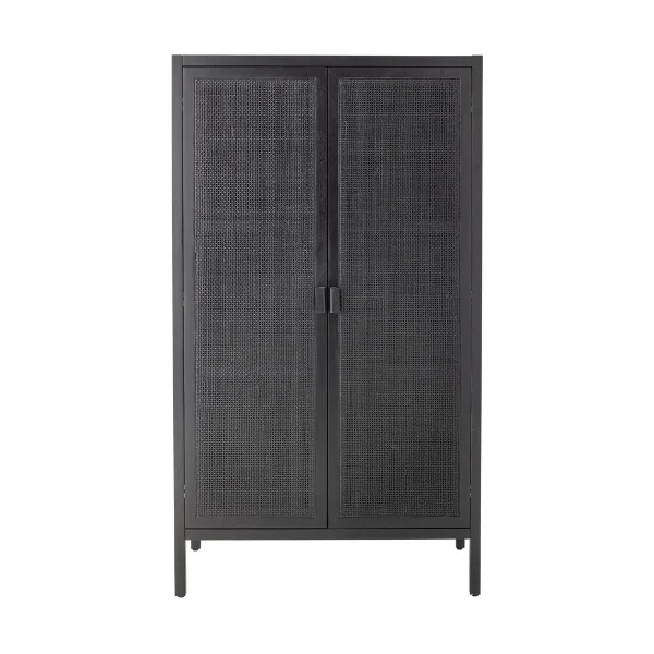 Bloomingville Marikka Schrank 85 x 40 x 150cm Black