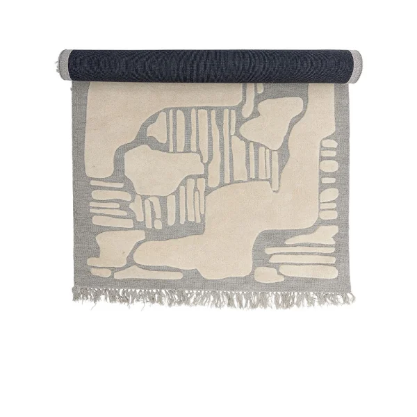 Bloomingville - Napoli Teppich 140x200 Grey