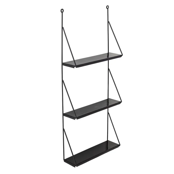 Bloomingville Walter Wandregal metall Schwarz