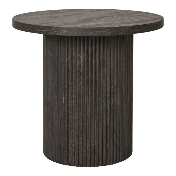 Boavista Eckbeistelltisch Ø48cm Dunkelbraun.