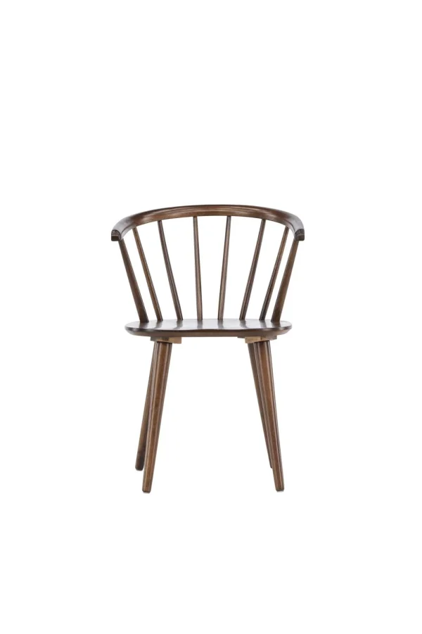 Bobby Esszimmerstuhl mit Armlehne Holz mocca.