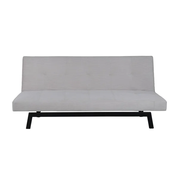 Bodil Schlafsofa Samt beige.