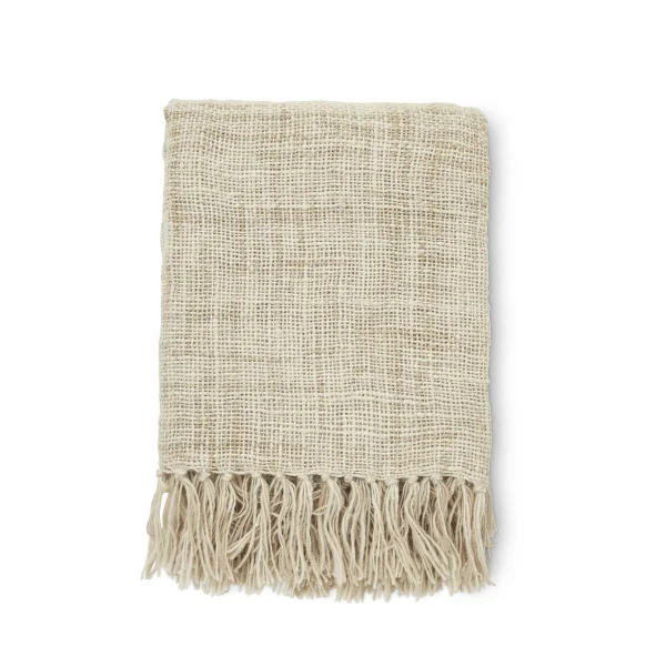Boel & Jan Tobago Decke 130x170 cm Beige