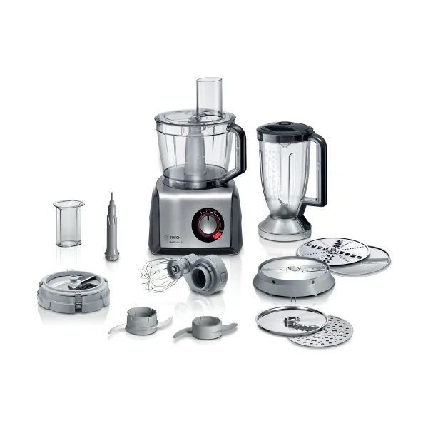 Bosch Bosch MultiTalent 8 MC812M865 Küchenmaschine Set 1250W Schwarz-gebürsteter Edelstahl