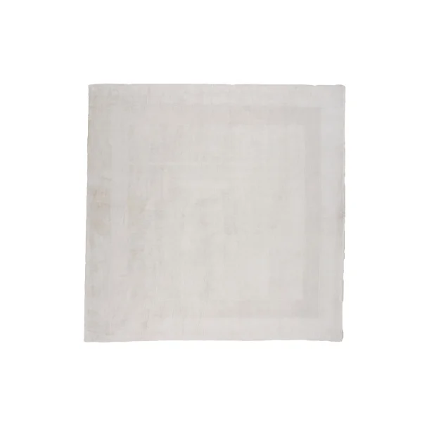 Boston Teppich 240x242cm Weiß.