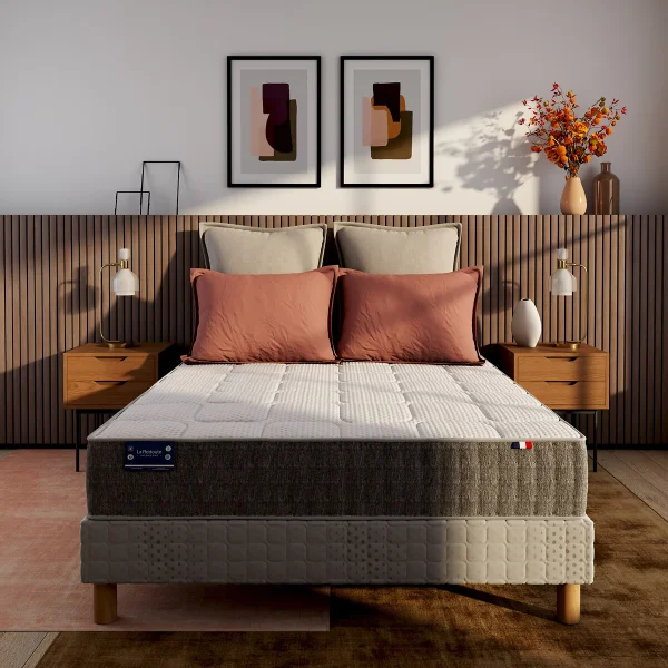 Boxspringbett Mit 15 Weichen Latten Im Muldenformat