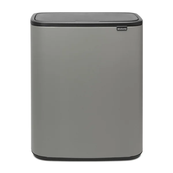 Brabantia Bo touch bin 2 x 30 L Mineral concrete grey