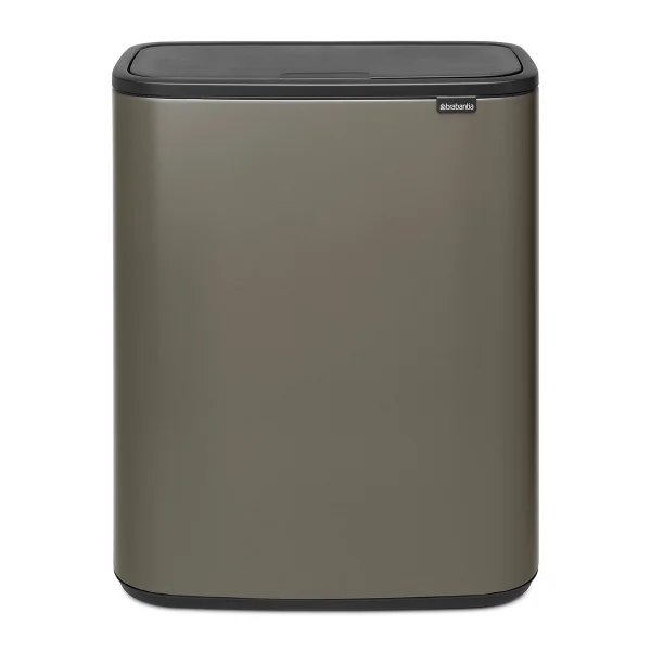 Brabantia Bo touch bin 2 x 30 L Platinum