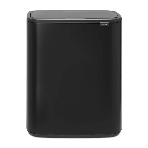 Brabantia Bo touch bin 60 L Matt schwarz