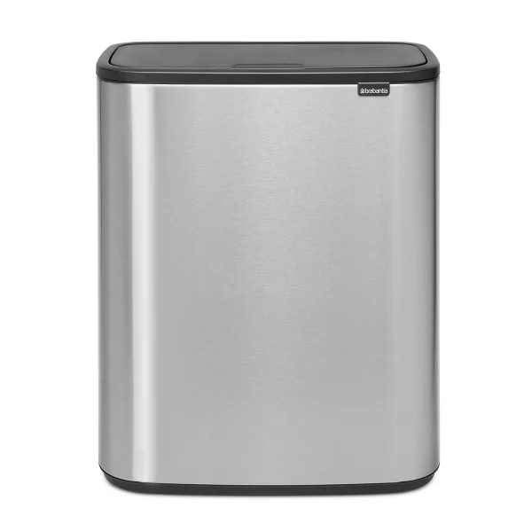 Brabantia Bo touch bin 60 L Stahl mattgebürstet